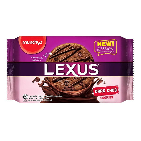 Munchys Lexus Cookies Dark Chocolate - 189g
