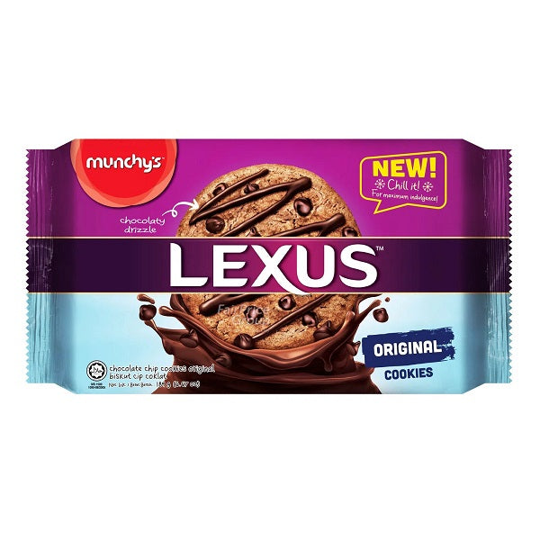 Munchys Lexus Cookies Original Chocolate Cookies - 189 g