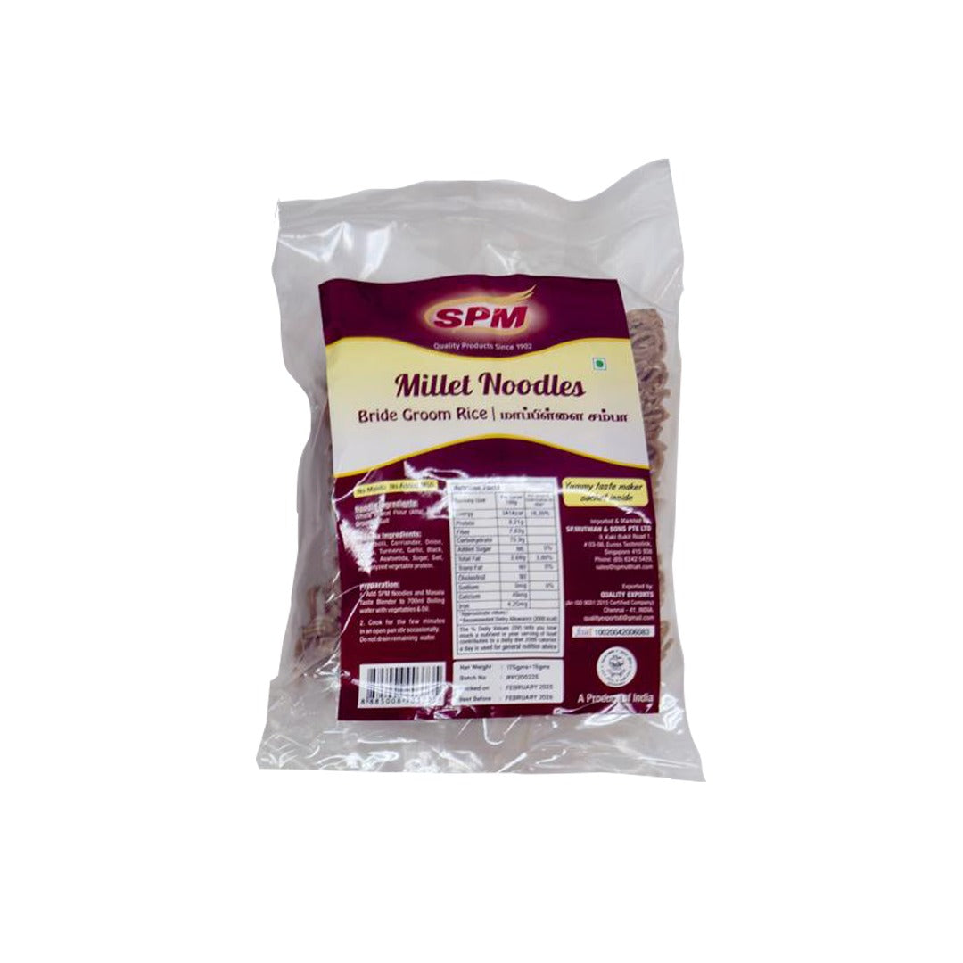 SPM Gemini Mappilai Samba Rice Noodles With Masala Sachet - 190 g