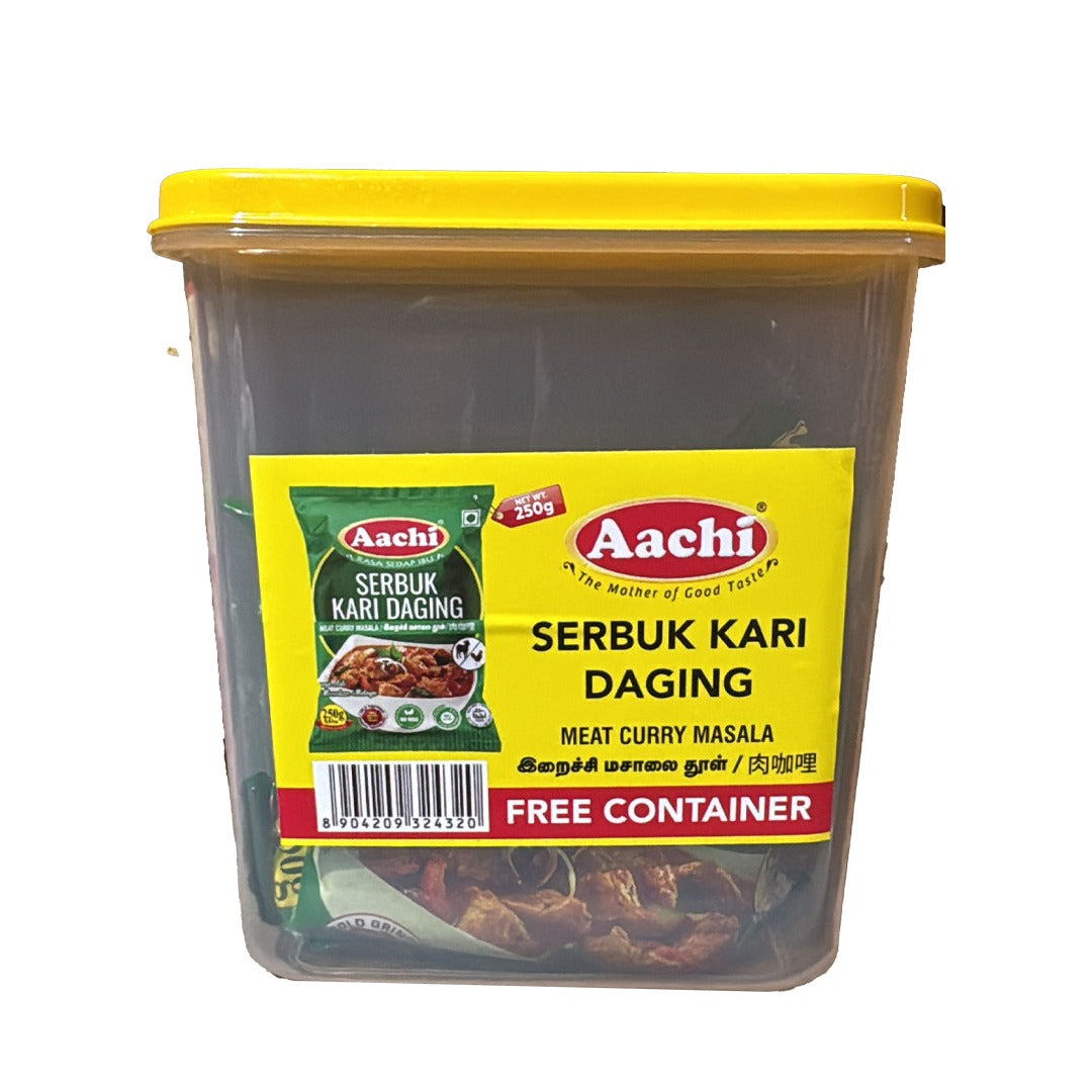 Aachi Meat Curry Masala With Jar - 250 g