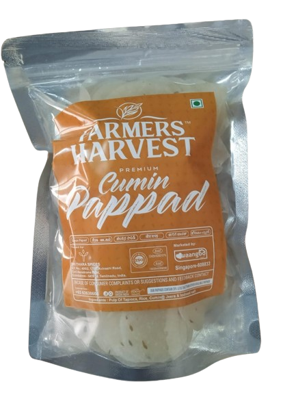 Farmers Harvest Garlic Papad - 200 g