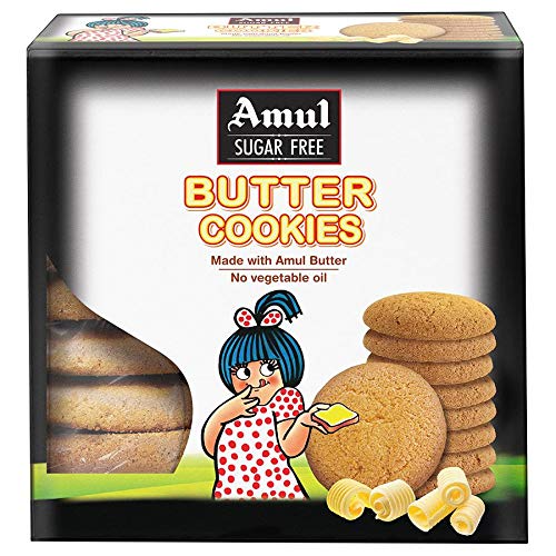 Amul Sugar Free Butter Cookies - 200 g