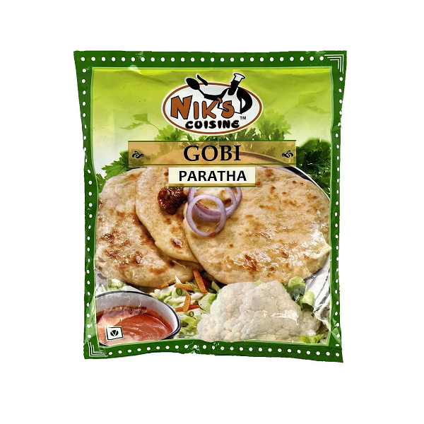 Niks Gobi Paratha (Chilled) - 400 g / 4 Per Pack