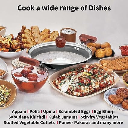 Hawkins Futura Non Stick Appachatty - 1 Pc (0.9 L)