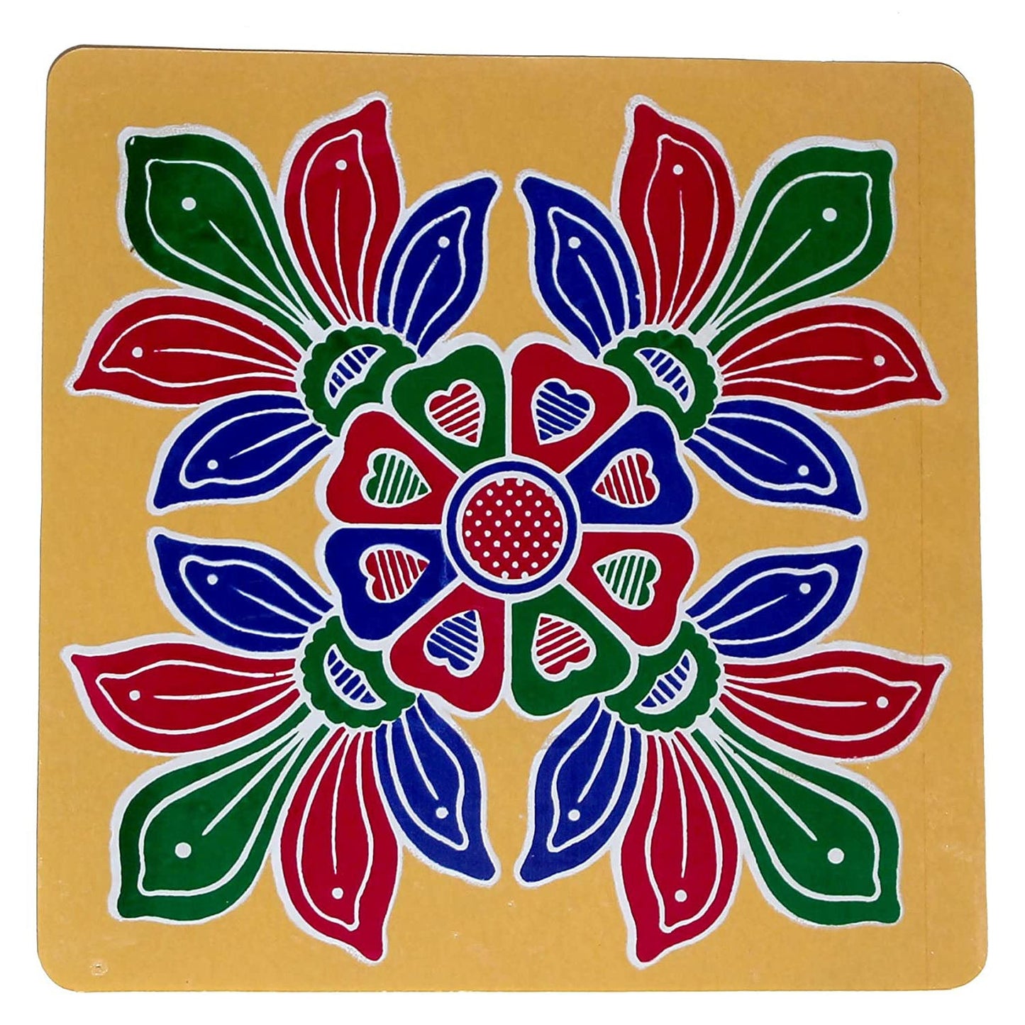 Kolam Sticker Color Medium - Set of 3