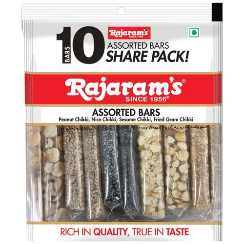 Rajaram's Assorted Chikki Bar - 250 g