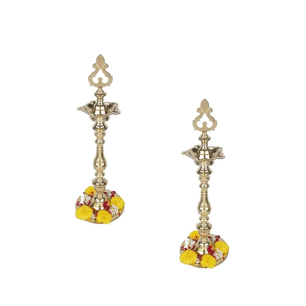 Traditional Oil Lamp - Set of 2 (1.6 Feet)