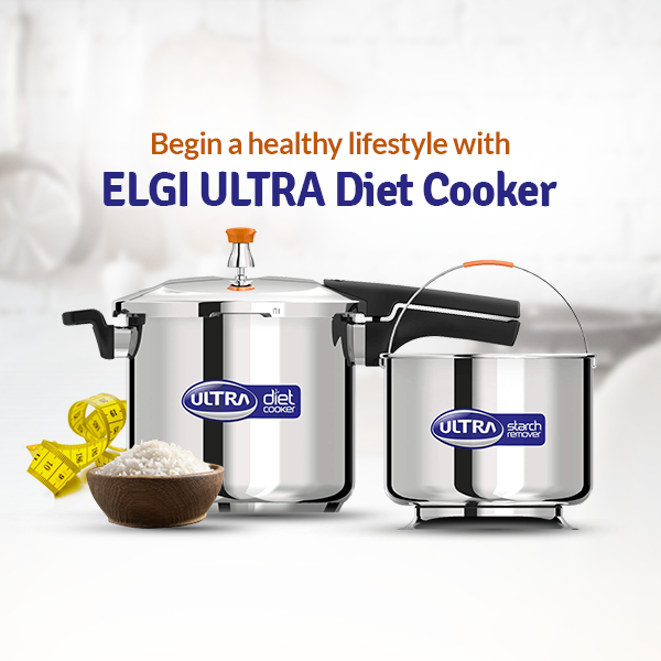 Begin a Healthy Lifestyle with ELGI Ultra Diet Cooker FromIndia.com