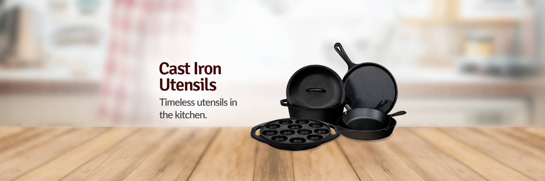 Cast-Iron Utensils - Timeless Utensils in the Kitchen FromIndia.com
