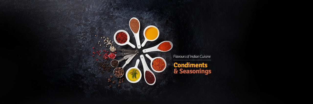 Flavours of Indian Cuisine CONDIMENTS AND SEASONINGS FromIndia.com