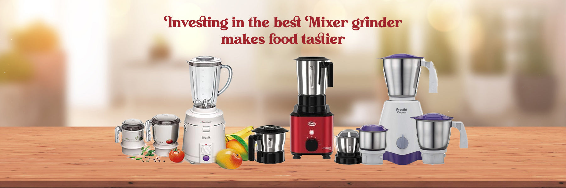 Investing in the best Mixer grinder makes food tastier FromIndia.com