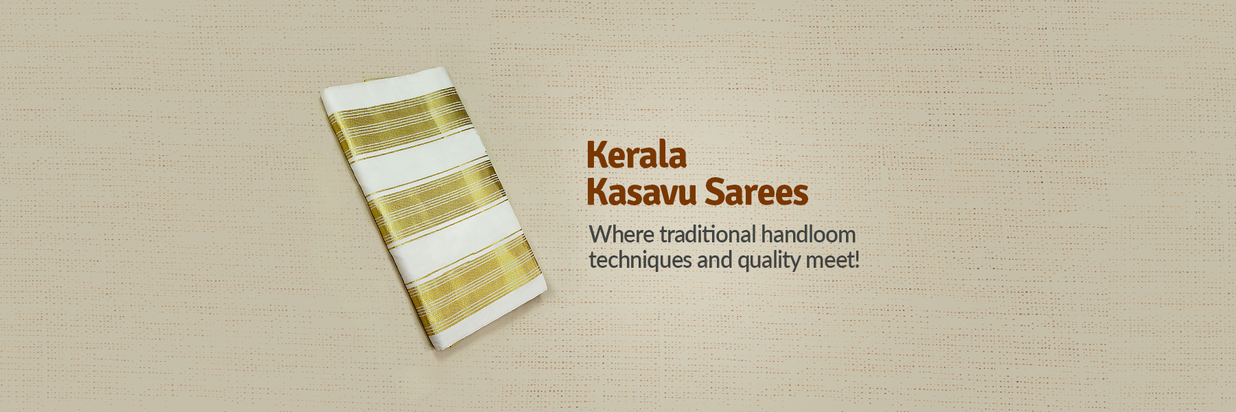 Kerala Kasavu Sarees from Kuthampally FromIndia.com