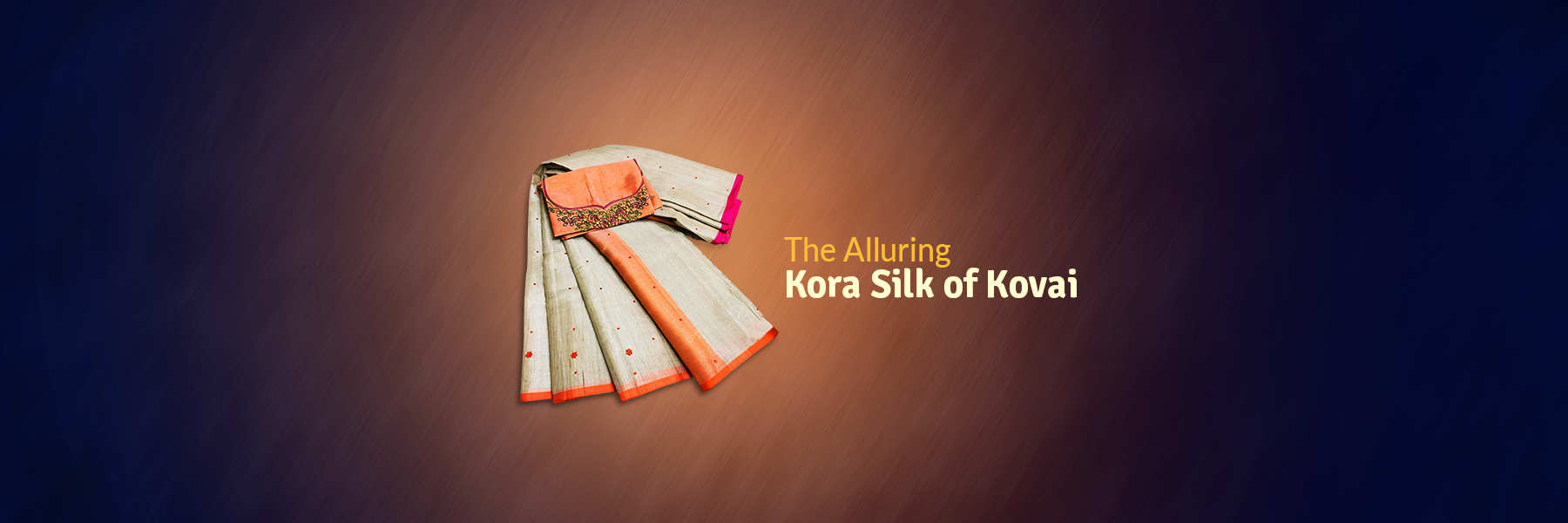 The Alluring Kora Silk of Kovai FromIndia.com