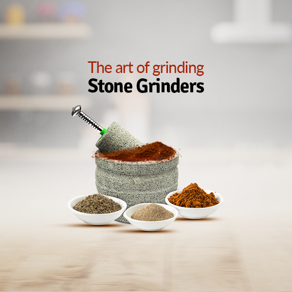 The Art of Grinding: Stone Grinders. FromIndia.com