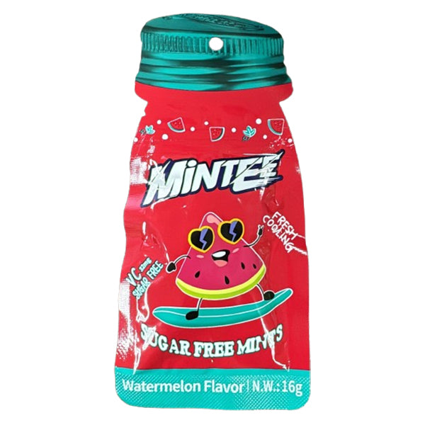 Mintee Sugar Free Mints Watermelon Flavour - 16 g