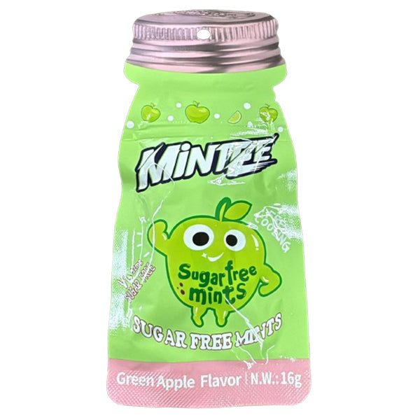 Mintee Sugar Free Mints Green Apple Flavour - 16 g