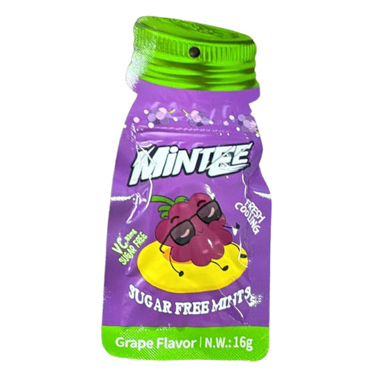 Mintee Sugar Free Mints Grape Flavour - 16 g