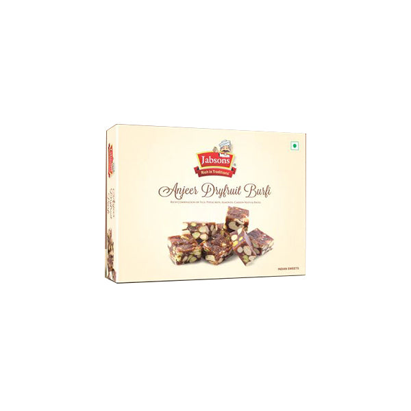 Jabsons Anjeer Dry fruit Burfi - 400 g