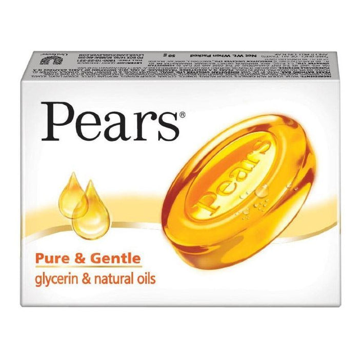 Pears Pure & Gentle Soap With Natural Oils (Yellow)