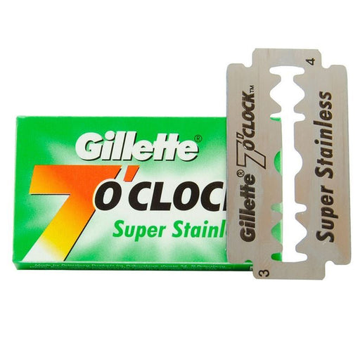 Gillette 7 O Clock Super Stainless Razor Blades