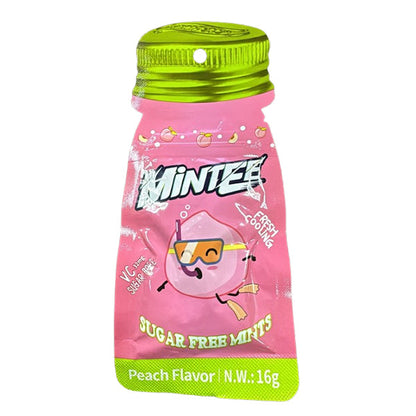 Mintee Sugar Free Mints Peach Flavour - 16 g