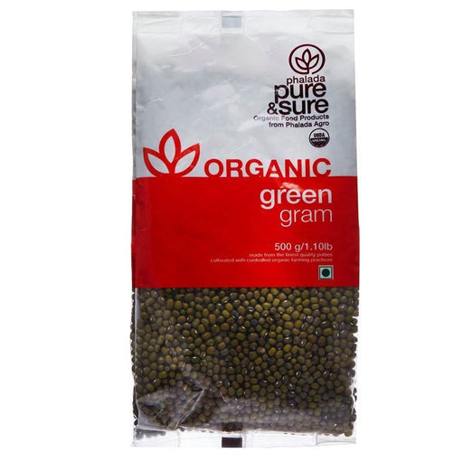 Phalada Pure & Sure Organic Green Gram Whole