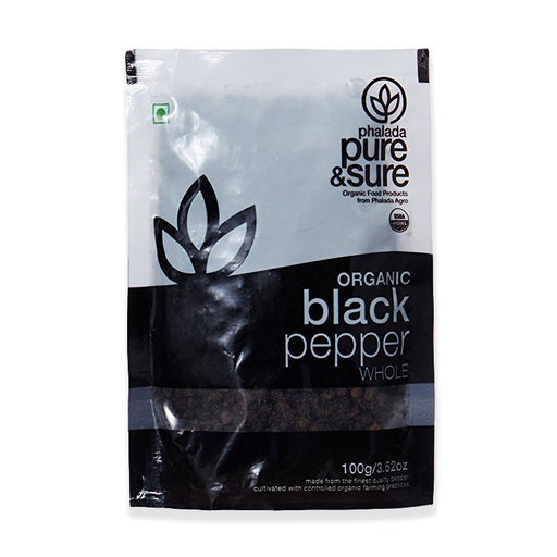 Phalada Pure & Sure Organic Black Pepper Whole