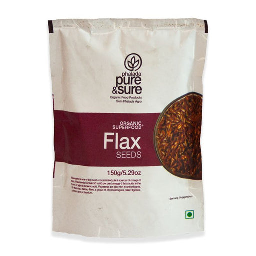 Phalada Pure & Sure Organic Flax Seeds