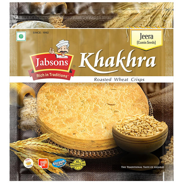 Jabsons Roasted Jeera Khakhra - 180 g