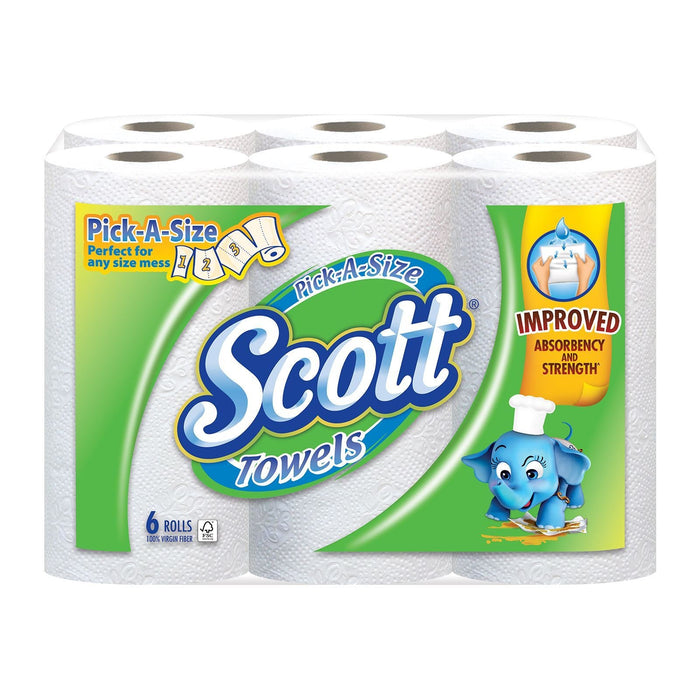 Scott Pick A Size Virgin Fiber Towels