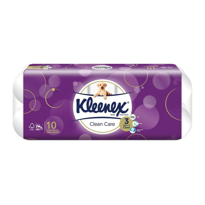 Kleenex Clean Care Ultra Soft Toilet Tissue