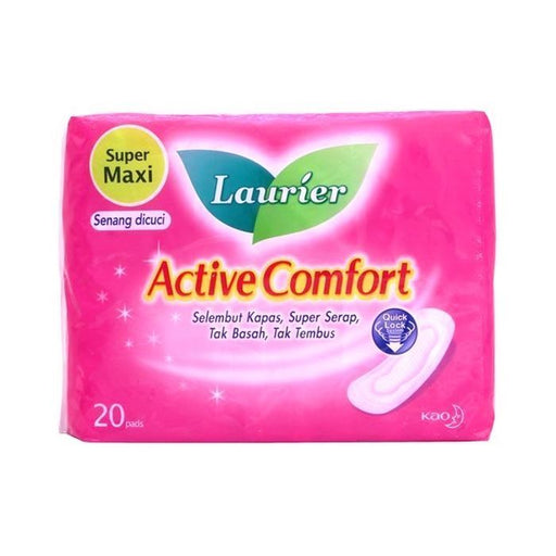 Laurier Soft Care Active Day Maxi No Wings Sanitary Napkins