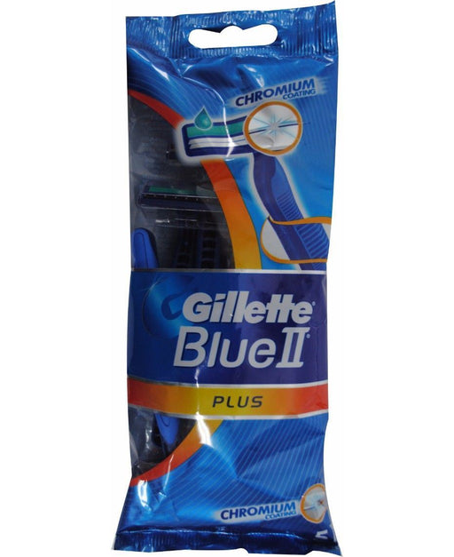 Gillette Blue II Chromium Coating Razor