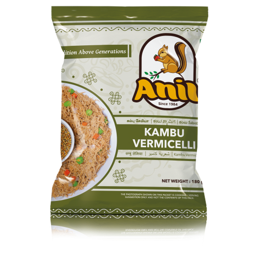 Anil Kambu/Pearl Millet Vermicelli (Semiya) 