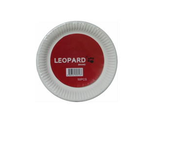 Leopard Paper Plates 9 Inches