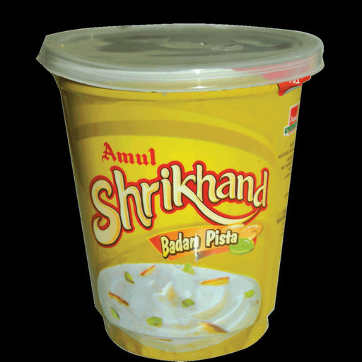 AMUL Shrikhand Almond Pista  (Delivered at least 3 Weeks before from date of expiry) Sweet (Chilled)