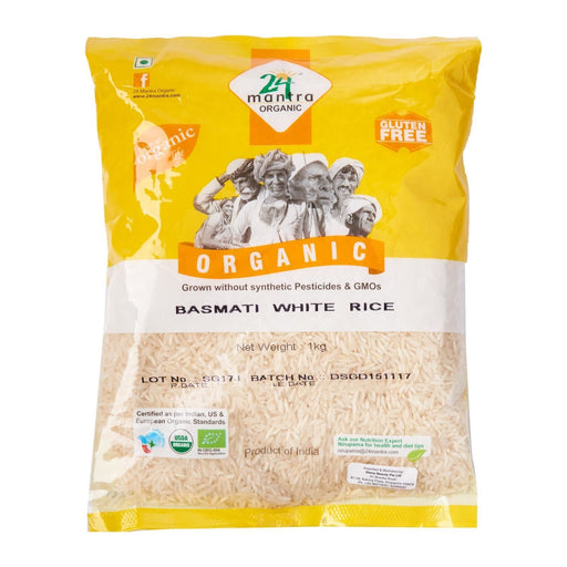 24 MANTRA White Basmati Rice  (Certified ORGANIC)