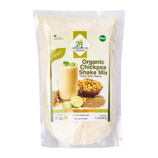 24 MANTRA ChickPea Shake Mix    Spicy (Certified ORGANIC)