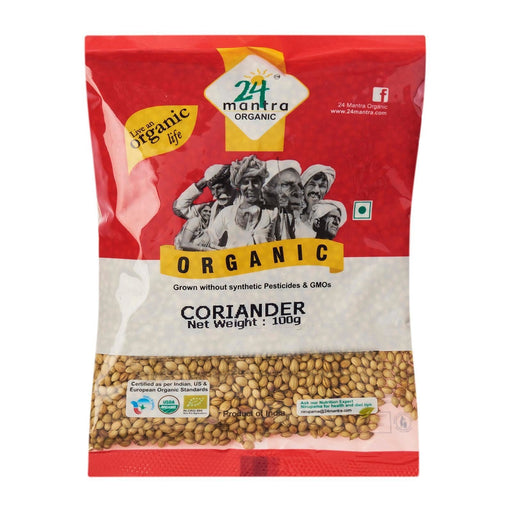 24 MANTRA Coriander Seeds (Certified ORGANIC)