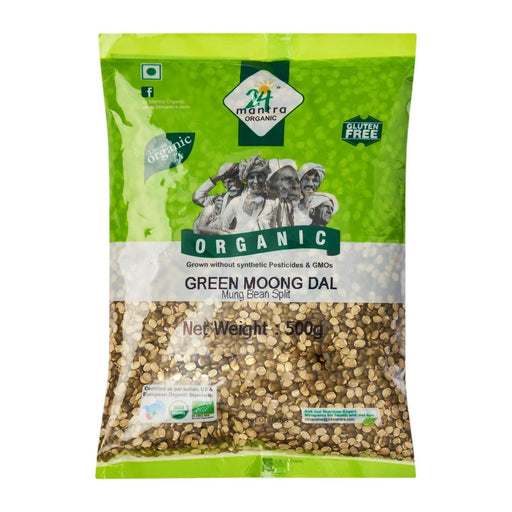 24 MANTRA Green Moong Dal Split (Certified ORGANIC)