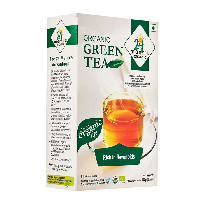 24 MANTRA Green Tea (Certified ORGANIC)