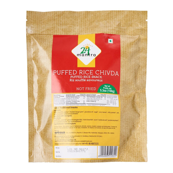 24 MANTRA Puffed Rice Chivda  (Certified ORGANIC)