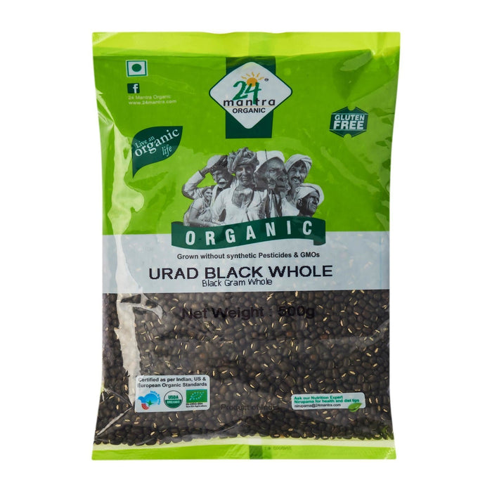 24 MANTRA Black Urid Dal Whole (Certified ORGANIC)