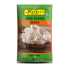 MOTHER'S RECIPE Rice Papad Jeera