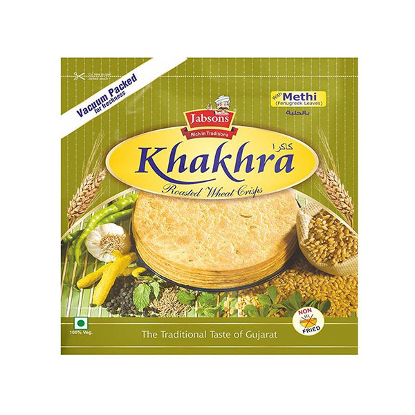 Jabsons Roasted Methi Khakhra - 180 g