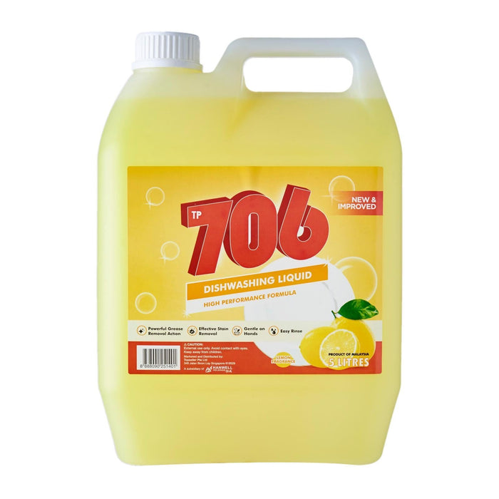 TP 706 Lemon Flavor Dishwashing Liquid