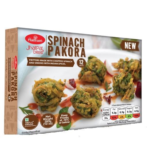 Haldiram's Spinach Pakora (HR 9226) (Chilled)