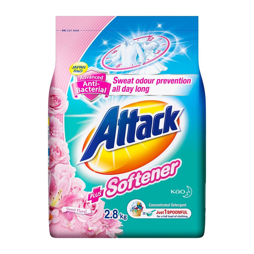 Attack Powder Detergent Plus Floral Softner