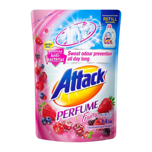 Attack Perfume Plus Fruity Liquid Detergent Refill