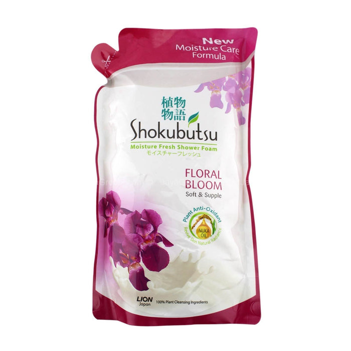 Shokubutsu Radiance Floral Bloom Shower Foam Refill